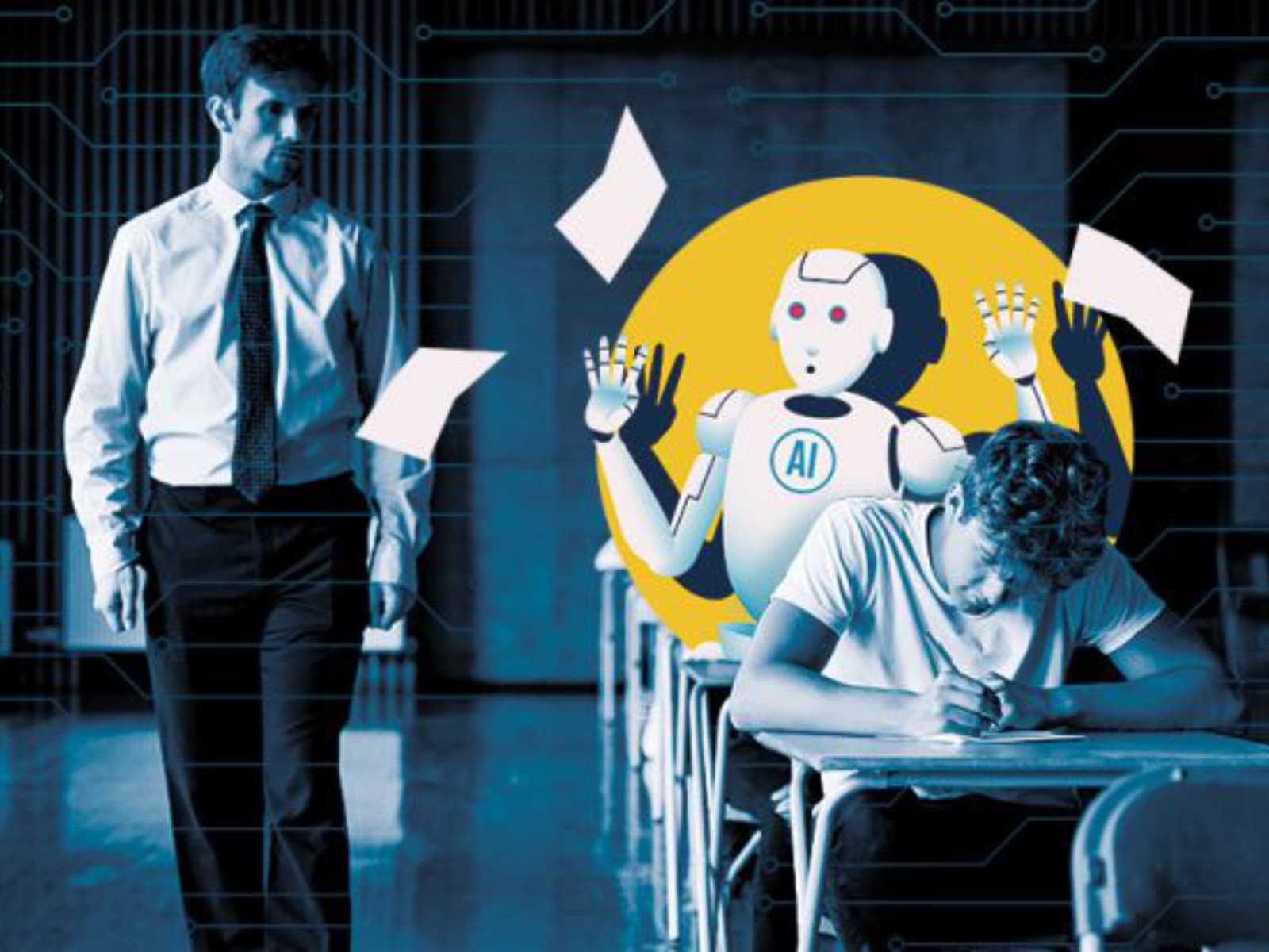 Academic integrity challenges with AI tools