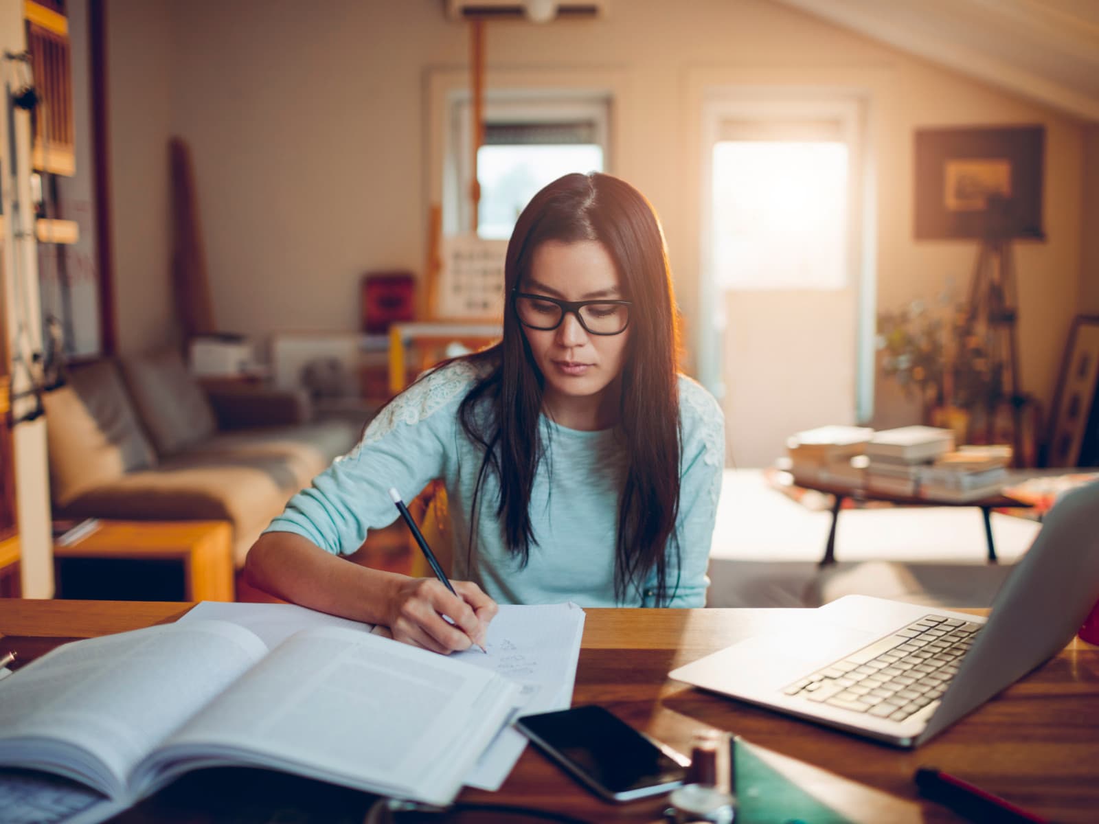 Active recall memory technique illustration